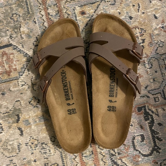 Birkenstock Shoes - Birkenstock Yao balance - mocha narrow fit